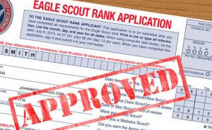 Eagle Scout Rank Application